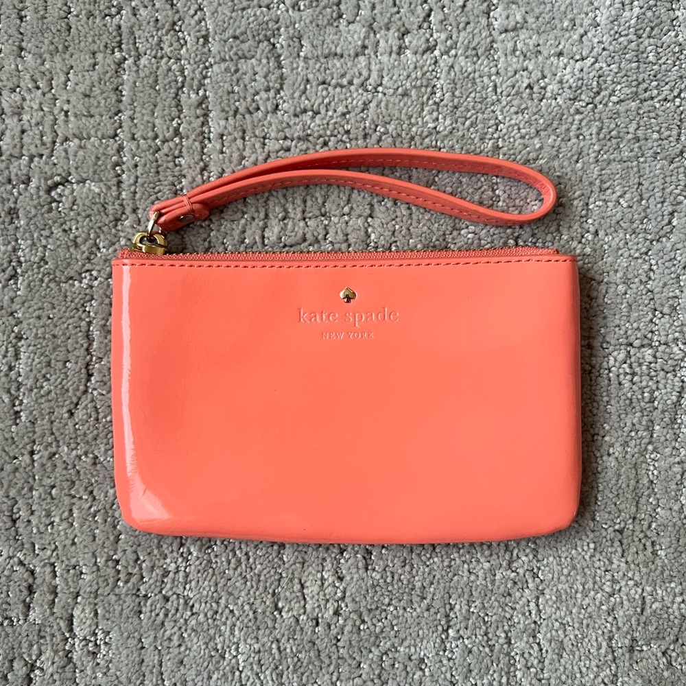 Kate Spade Patent Leather Wristlet